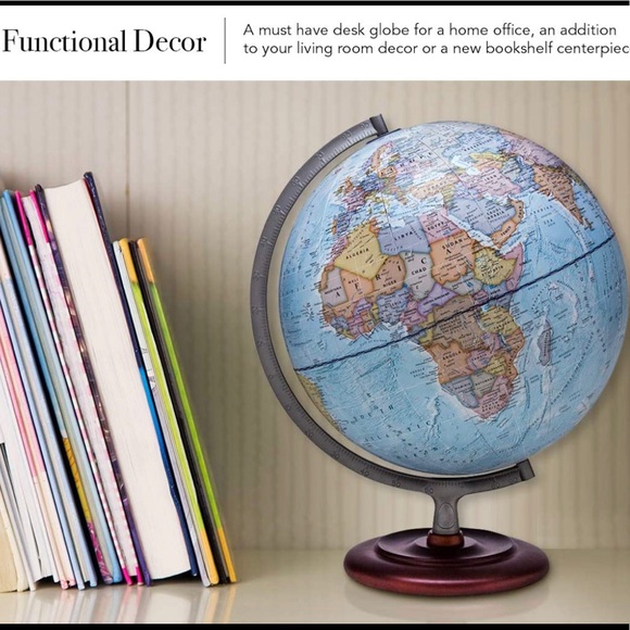 waypoint Other - Waypoint Geographic Mariner World Globe-12” Decorative Globe with Stand NWOT